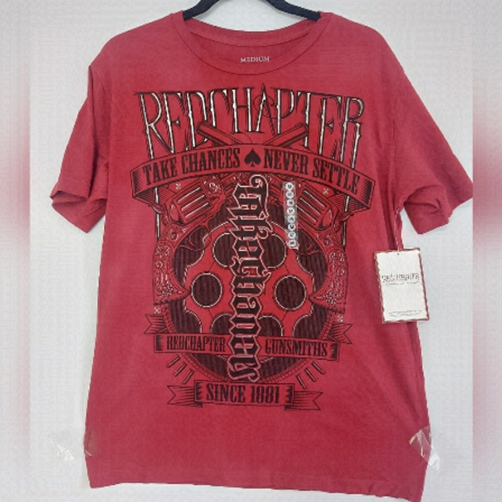 🌹bnwt redchapter takechances/neversettle medium